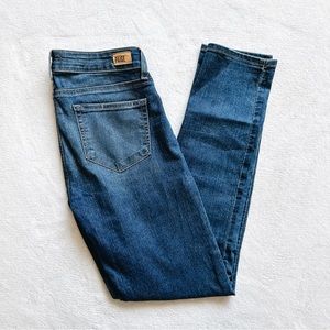 PAIGE | Anthropologie Skyline Ankle Peg Jeans Size 28 Medium Wash